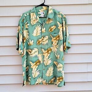 SILK MEN'S SHIRT BY MODERN IMAGES SIZE LARGE